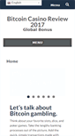 Mobile Screenshot of btccasinoreview.com